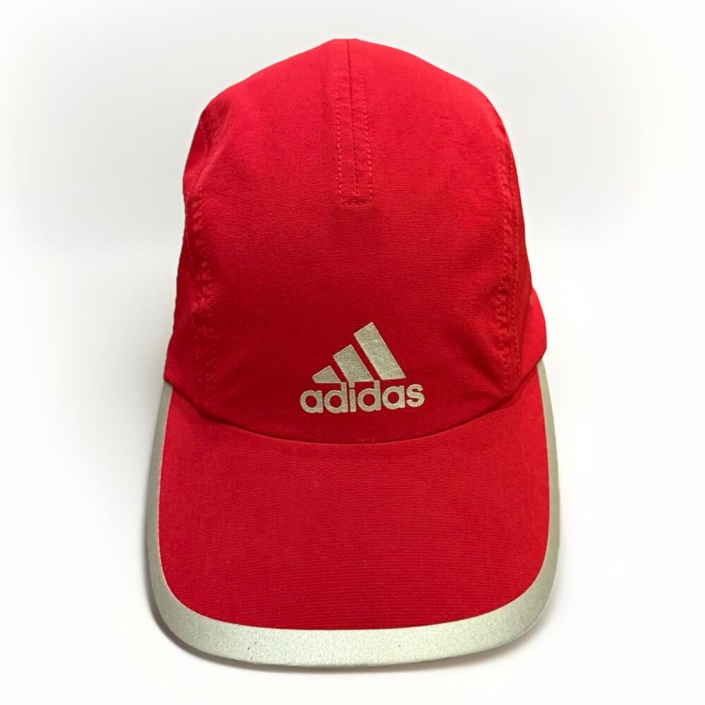 Adidas Womens Red BMW Berlin Marathon 2019 Adjustable Strapback Running Hat Cap